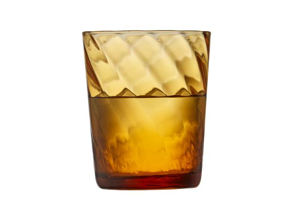 BITZ Lyngby Glas Vienna Water Glass 30 Cl 4 Pcs Amber