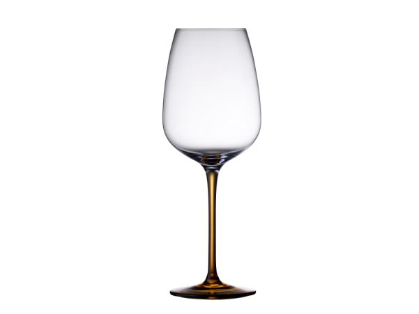 BITZ Lyngby Glas Vienna Wine Glass 53 Cl 4 Pcs Amber