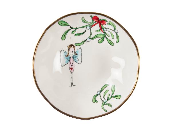 BITZ Medusa-Copenhagen Jingle Bell Bowl Dia. 18 Cm Porcelain