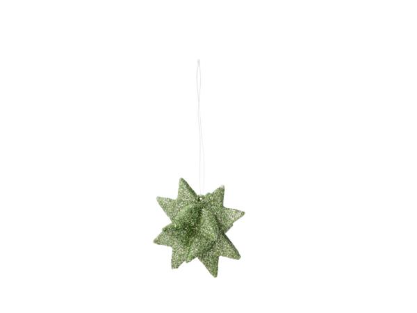 BITZ Medusa-Copenhagen Star Ornament Dia 5 cm Green