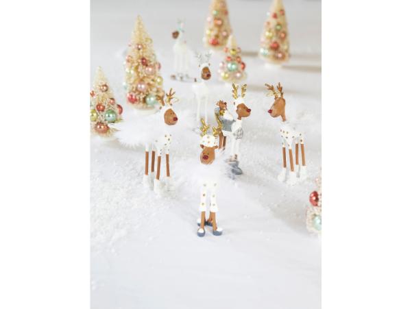 BITZ Medusa-Copenhagen Vintage Christmas Tree 22 Cm White