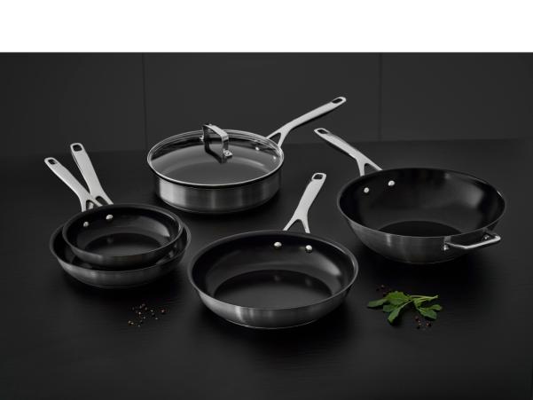 BITZ Morsø 79NORD Frying Pan Ceramic Non-stick Dia 24 Cm Steel