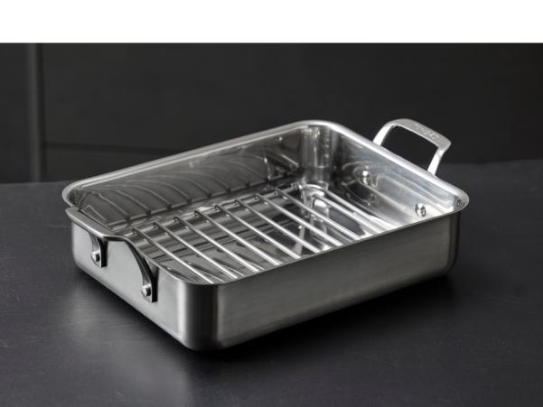 BITZ Morsø 79NORD Roasting Pan W/rack 40 X 25 X 10 Cm