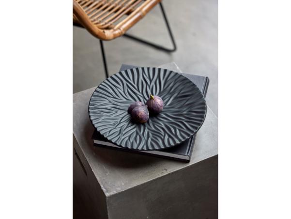 BITZ Morsø Flame Dish Dia 32 5 X 4 5 Cm Matte Black