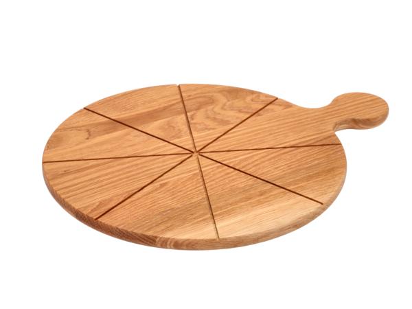 BITZ Morsø Foresta Pizza cutting board w grooves 45 x 35 x 1 9 cm Oak