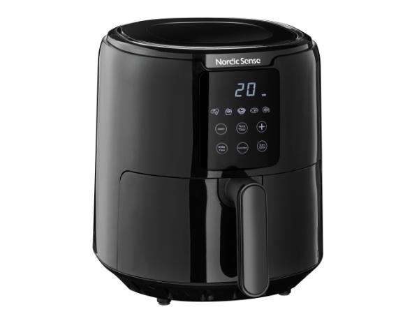 BITZ Nordic Sense Airfryer 4.2 liter 1300 watt Black