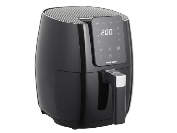 BITZ Nordic Sense Airfryer 5 litres 1500 watt Black