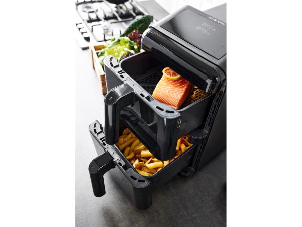 BITZ Nordic Sense Airfryer Double Stack 11.6 Liter 2900 Watt Black