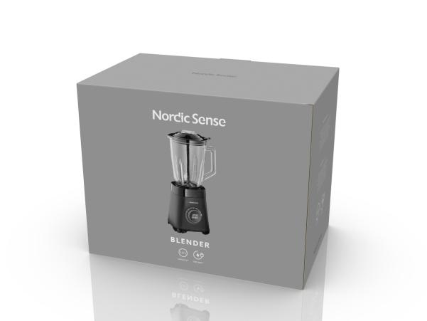 BITZ Nordic Sense Blender 1.5 Liter 1000 Watt Black