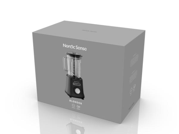 BITZ Nordic Sense Blender 1.8 Liter 1800 Watt Black