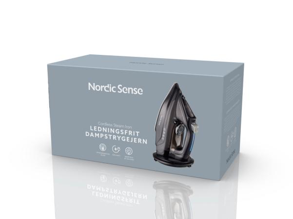 BITZ Nordic Sense Cordless Steam Iron 2200 Watt Black