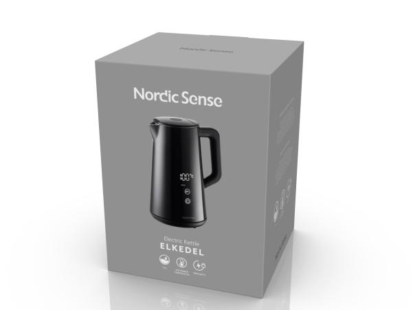 BITZ Nordic Sense Digital Electric Kettle 1 5 Liter Black