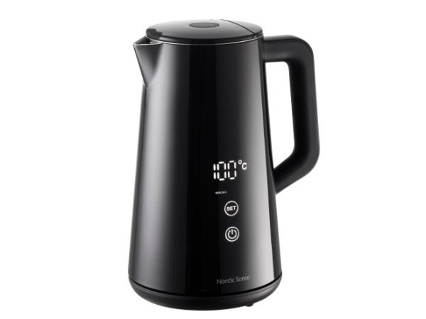 BITZ Nordic Sense Digital Electric Kettle 1 5 Liter Black