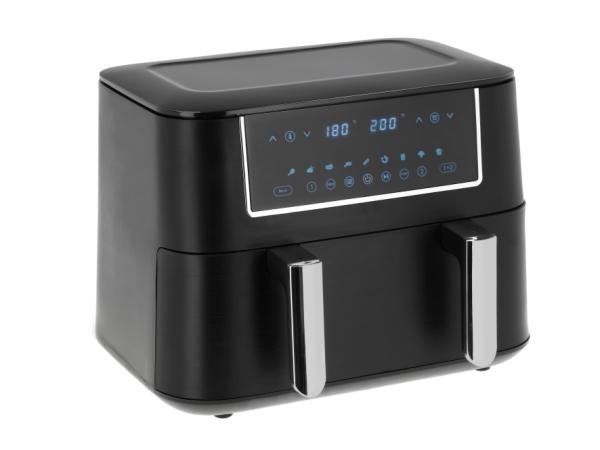 BITZ Nordic Sense Dual air fryer 9.4 liter 2800 watt Black/Silver
