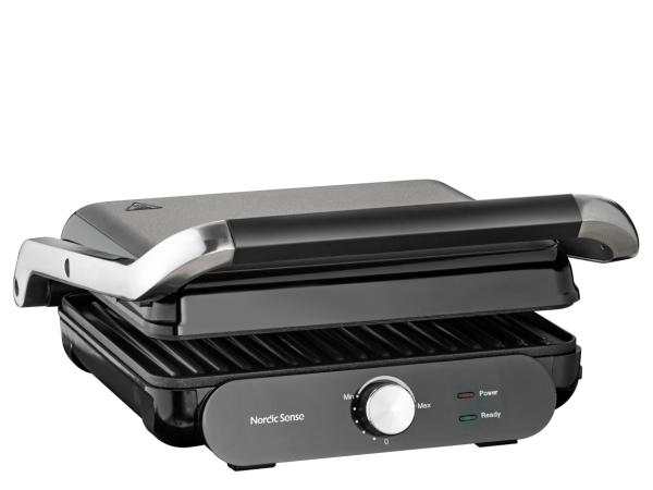 BITZ Nordic Sense Panini grill rem. plates 28 x 23 cm 2000 watt Black