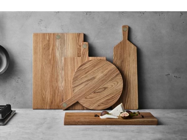 BITZ Pillivuyt Gourmet Douron Cutting/serving Board 40.6 X 25.4 X 1.5 Cm Nature