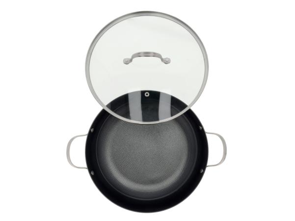 BITZ Pillivuyt Gourmet Garonne Casserole Dia 30 Cm 4.7 Liter Black
