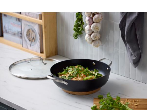 BITZ Pillivuyt Gourmet Garonne Casserole Dia 30 Cm 4.7 Liter Black