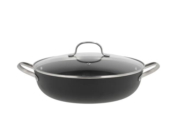 BITZ Pillivuyt Gourmet Garonne Casserole Dia 30 cm 4.7 liter Black