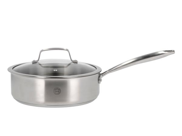 BITZ Pillivuyt Gourmet Roya Sauté pan Dia 24 cm Steel