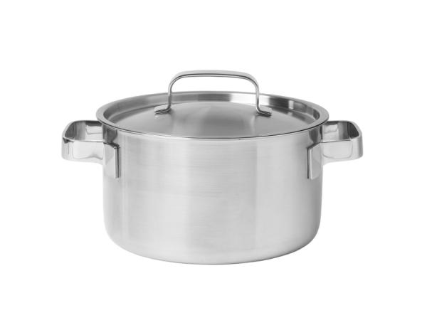 BITZ Pillivuyt Gourmet Somme pot with lid Dia 20 cm 3 liter Steel