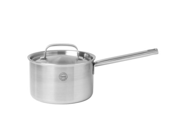 BITZ Pillivuyt Gourmet Somme Sauce pan with lid Dia 16 cm 1 5 liter Steel