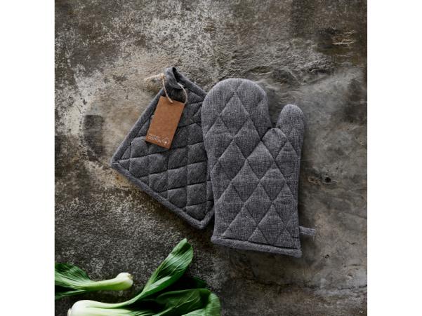 BITZ Pillivuyt Pot Holder Recycle 22.5 X 22.5 Cm Grey