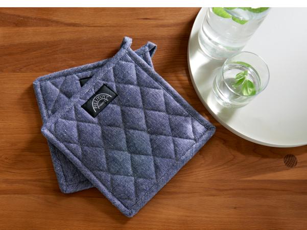 BITZ Pillivuyt Pot Holder Recycle 22.5 X 22.5 Cm Navy