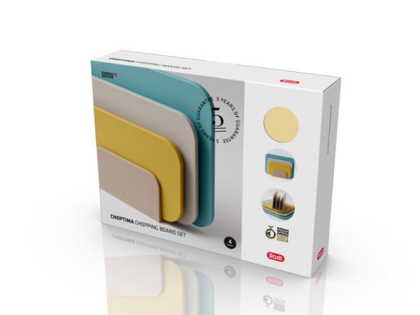 BITZ Rosti Choptima Chopping Board Set 35.5 X 7 X 26.5 Cm Ocean