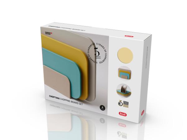 BITZ Rosti Choptima Chopping Board Set 35.5 X 7 X 26.5 Cm Beach