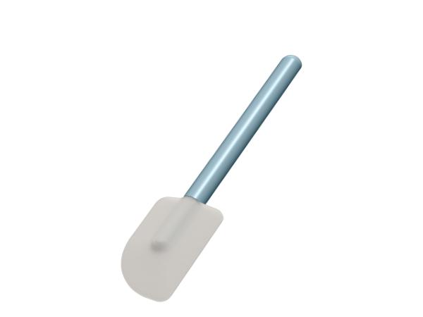 BITZ Rosti Classic Spatula 25.7 X 6.5 X 1.1 Cm L Dusty Blue