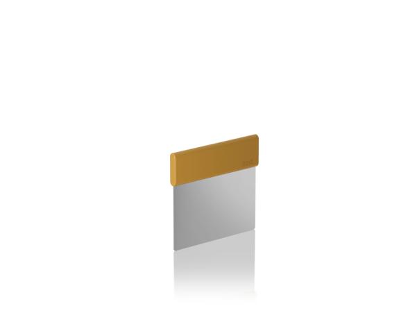 BITZ Rosti Emma Dough Scraper Steel 12 X 13 Cm Curry