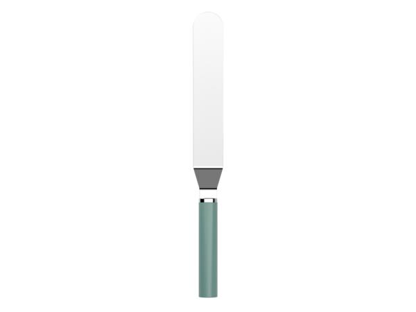 BITZ Rosti Emma Spatula narrow steel 33 x 3 5 x 2 2 cm Nordic green
