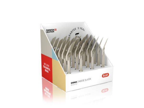 BITZ Rosti Emma Table Display Cheese Plane 24 Pcs Humus