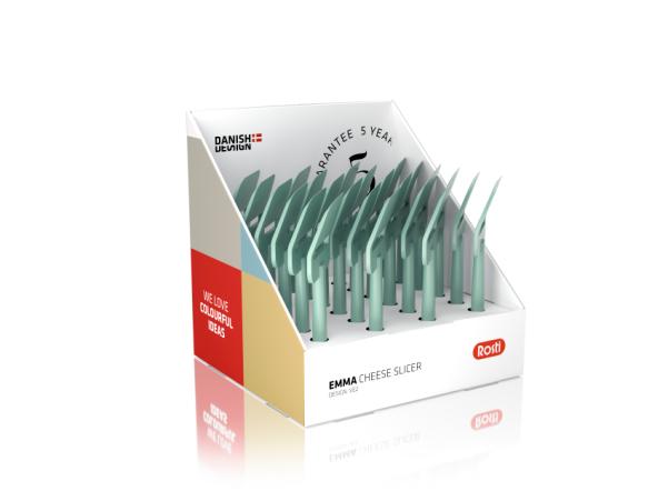 BITZ Rosti Emma Table Display Cheese Plane 24 Pcs Nordic Green