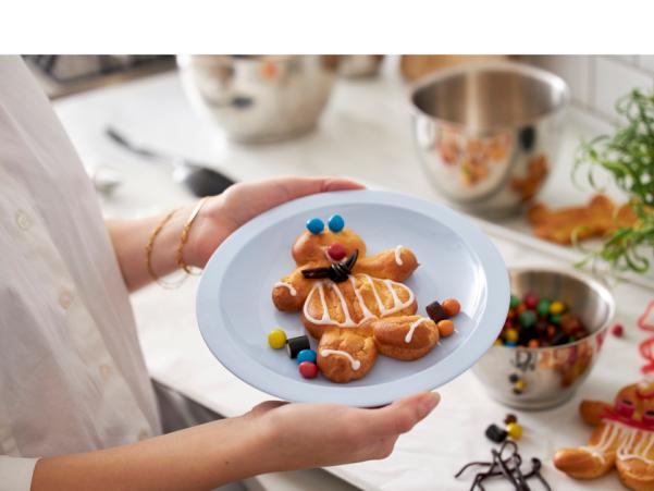 BITZ Rosti Hamlet Dinner Plate Dia 24.5 X 2 Cm White