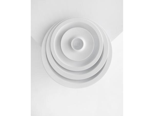 BITZ Rosti Hamlet Dinner Plate Dia 24.5 X 2 Cm White