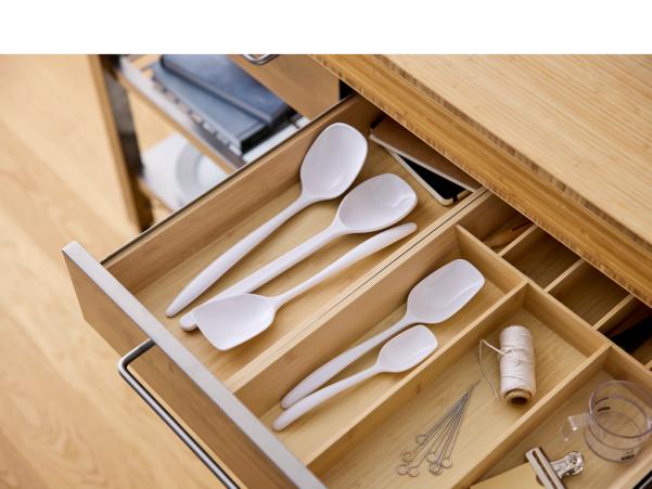 BITZ Rosti NEW Classic Baking Spoon 30 X 7 X 1 9 Cm White