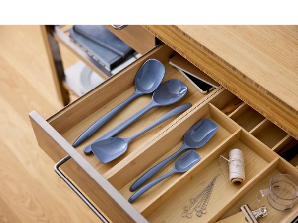 BITZ Rosti NEW Classic Kitchen Spoon Broad Shape 27.5 X 6 X 2.5 Cm Dusty Blue