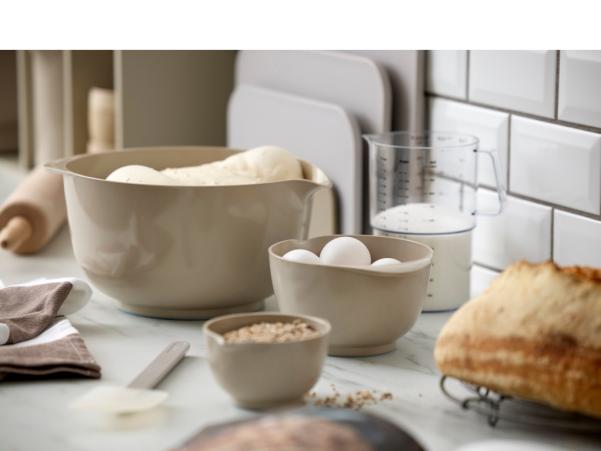 BITZ Rosti NEW Margrethe Mixing Bowl 0 25 Liter Humus