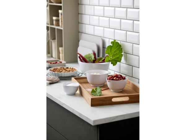 BITZ Rosti NEW Margrethe Mixing Bowl 0 75 Liter White