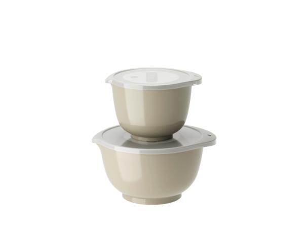 BITZ Rosti NEW Margrethe Mixing bowl set 4 parts 1.5 + 3 liter Humus