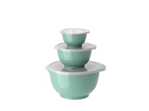 BITZ Rosti NEW Margrethe Mixing bowl set 6 parts 0.25 + 0.75 + 3 liter Nordic green