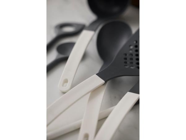 BITZ Rosti NEW Optima Stirring Spoon W Hole 31 X 5.5 X 1 Cm White