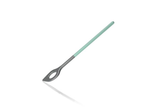 BITZ Rosti NEW Optima Stirring Spoon W Hole 31 X 5.5 X 1 Cm Nordic Green