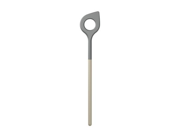 BITZ Rosti NEW Optima Stirring spoon w hole 31 x 5.5 x 1 cm Humus