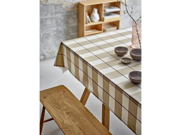 BITZ Södahl Blocks Acrylic Tablecloth W. Antislip 140 Cm Eucalyptus