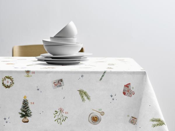 BITZ Södahl Christmas Days Christmas tablecloth 140 x 350 cm Red