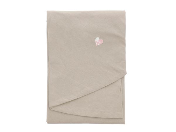 BITZ Södahl Christmas Hearts Embroidery Christmas Tablecloth Dia 180 Cm Rose