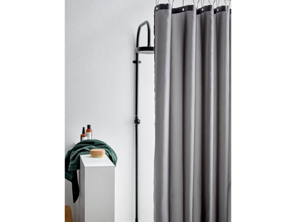 BITZ Södahl Comfort Shower Curtain 180 X 200 Cm Grey